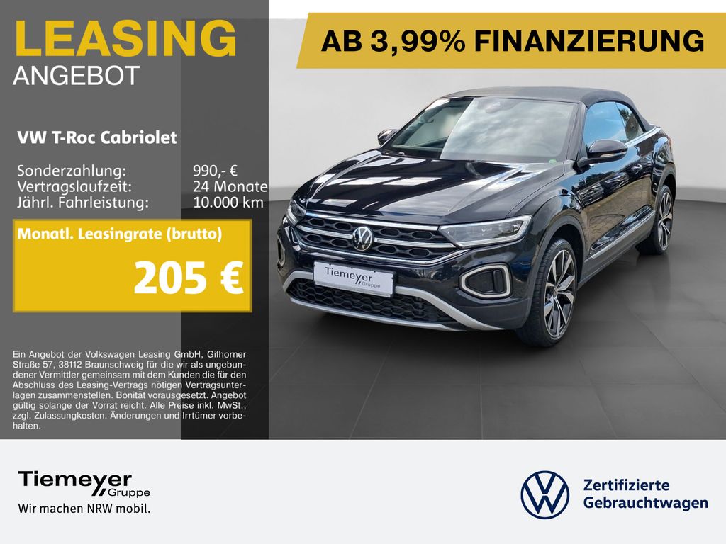 T-Roc Cabrio 1.0 TSI STYLE LM19 MATRIX NAVI