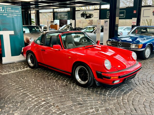 Porsche 911 3,2 Carrera Targa deutsch Scheckheft