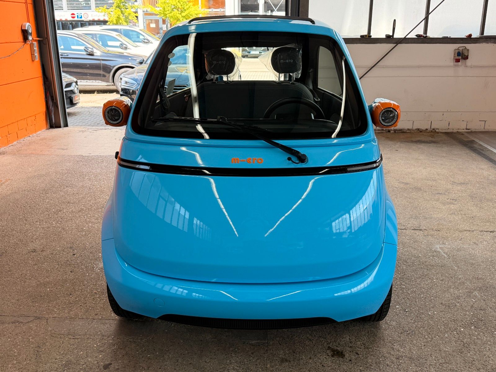 Microlino L6e Lite Venice Blue Sonnendach Fahren ab 15 J. imagem 2