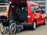 Volkswagen Caddy-DSG-Behindertengerecht-Rampe - gebrauchte VW Caddy aus dem Jahr 2009