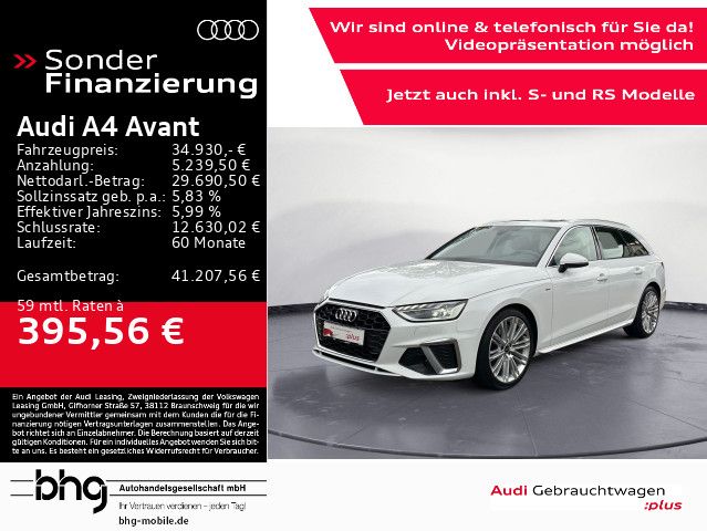 Audi A4 Avant 50 TDI quattro S-line Matrix/Pano/Navi/