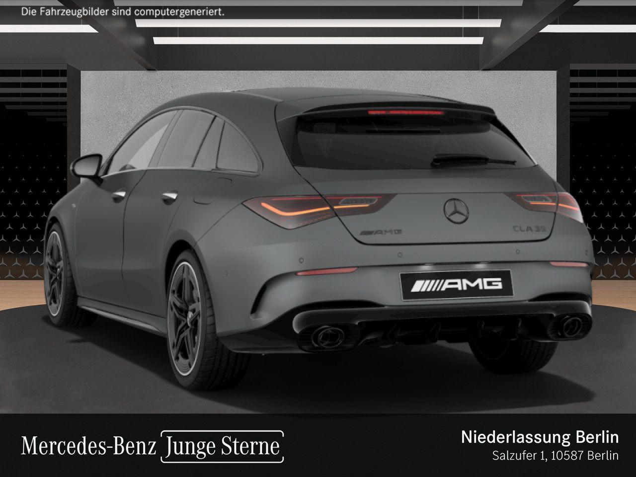 Mercedes-Benz CLA CLA35 4M SB AMG Prem/Night II/Pano/Dist/Keyl/Mem, миниатюра 18