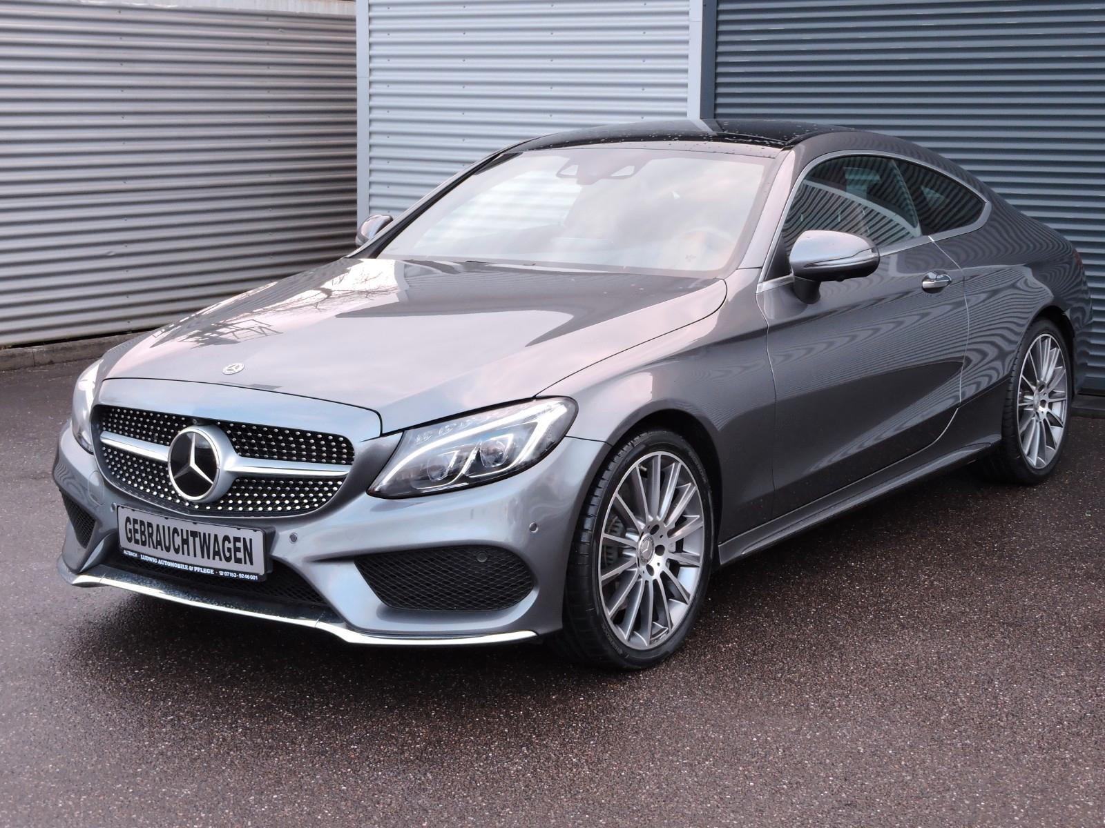 Mercedes-Benz C 400 Coupe 4M +AMG+PANO+Burmester+360Kamera+