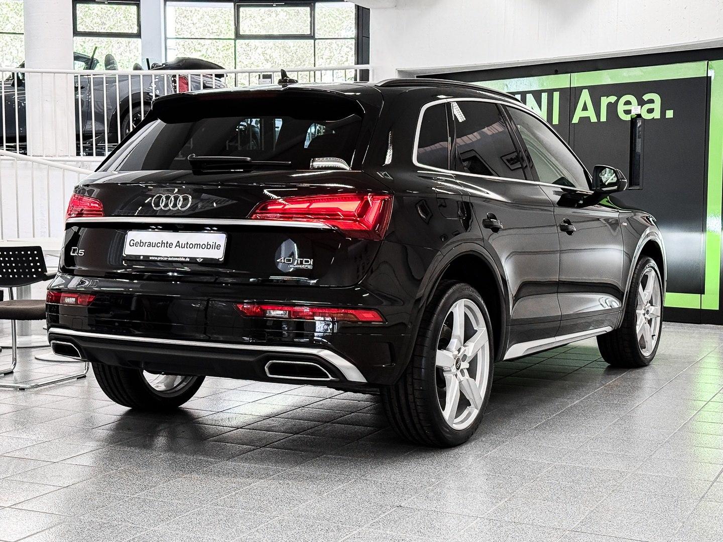 Audi Q5 40TDI quattro S-line Aut Nav HuD LED AHK