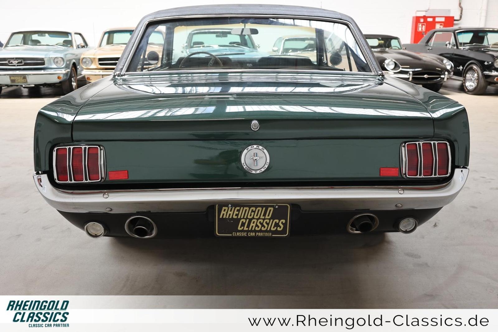 Ford Mustang 289 Coupé V8 Bullitt Green, Automatik