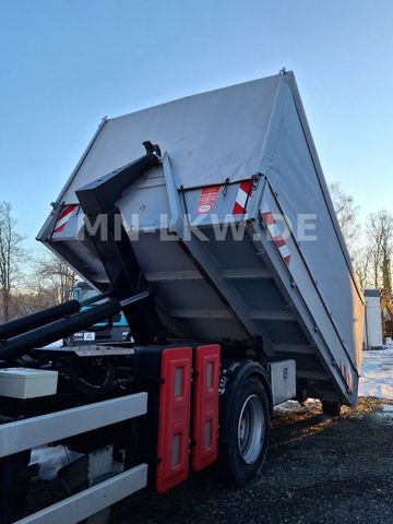 Altele CITY CONTAINER MIT PLANE / RAMPE / ALUBORDWÄNDE