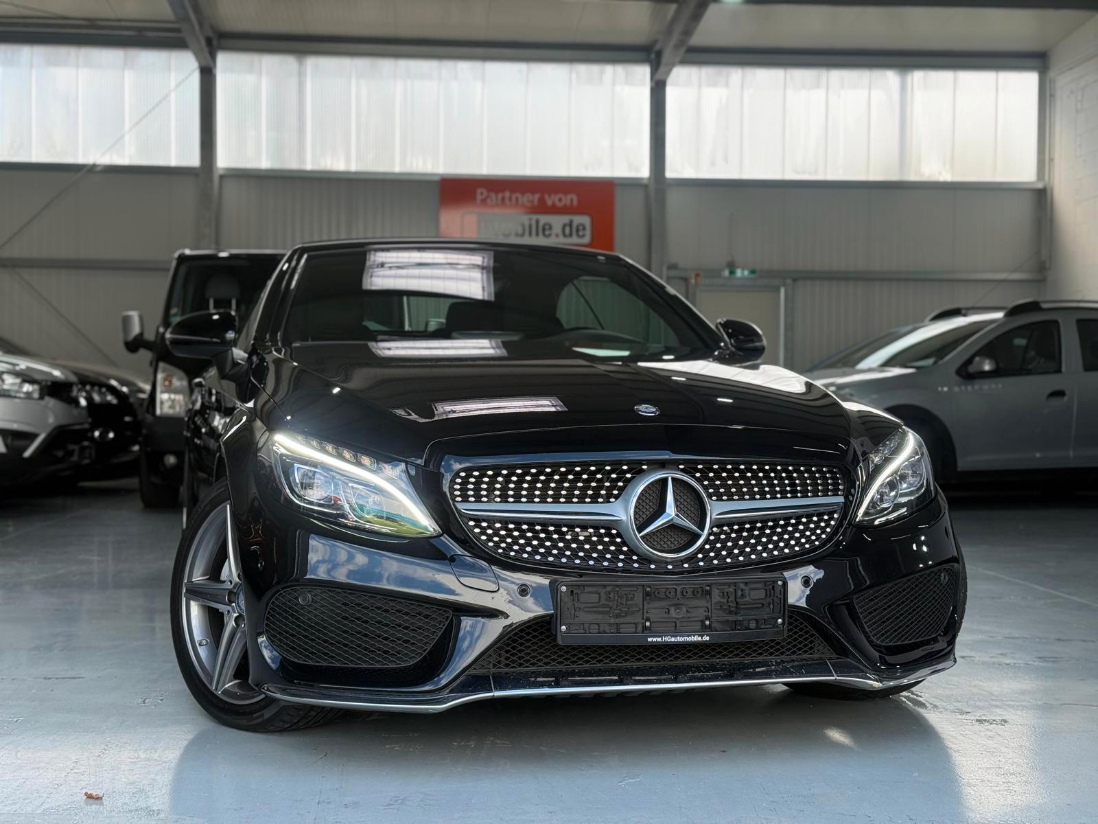 Mercedes-Benz C 220Cabrio AMG-Line Burmester Kamera Totwinkel