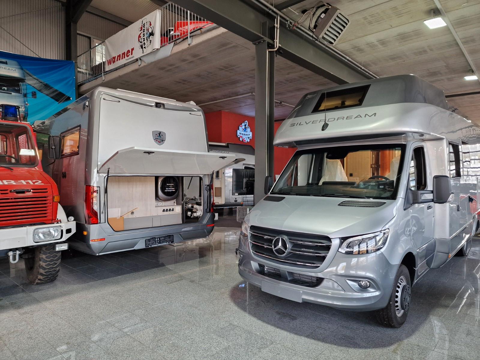 Mercedes-Benz Silverdream S770 Doppelb, Autark Dieselheizung