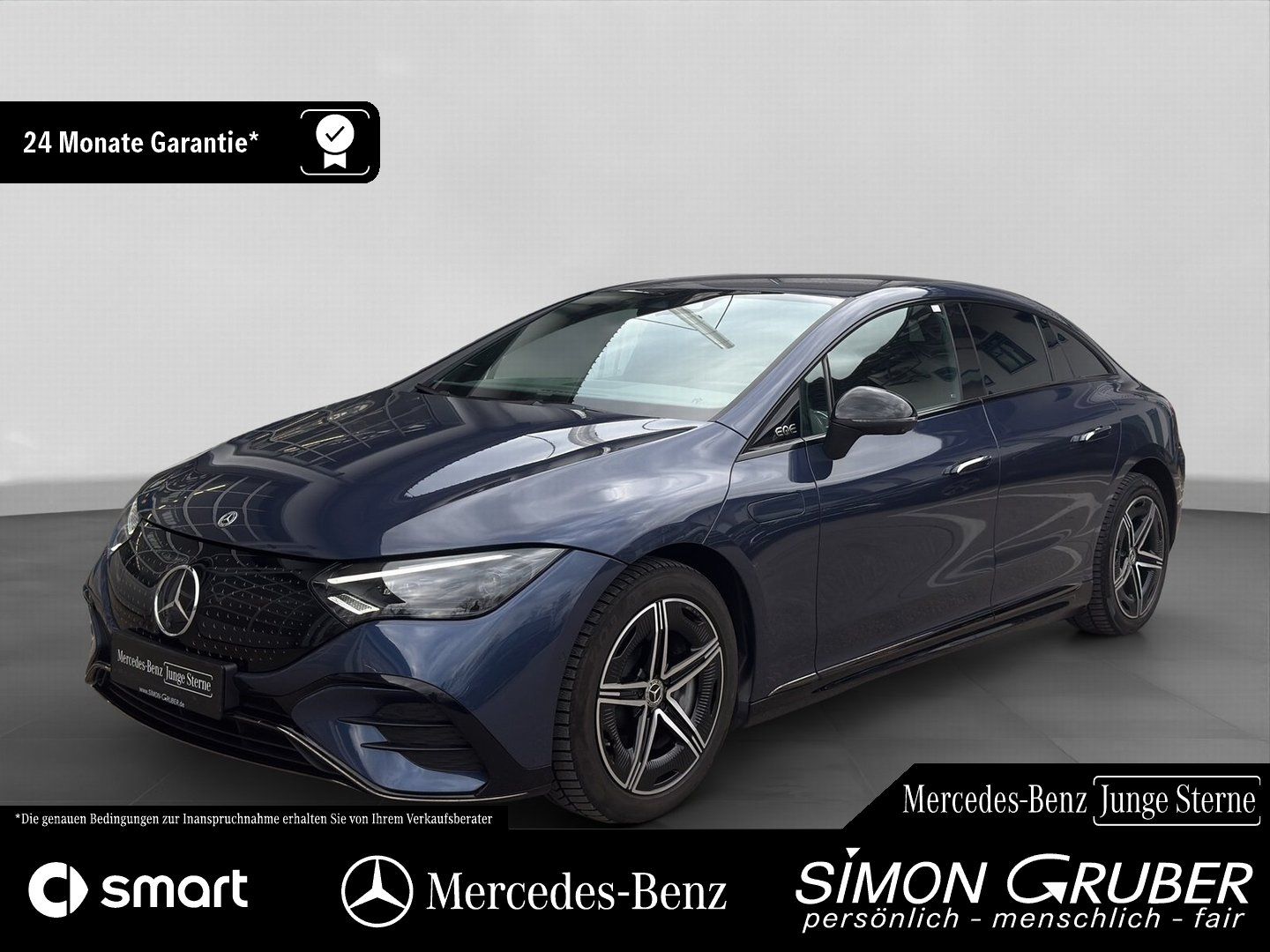 Fahrzeugabbildung Mercedes-Benz EQE 350 Edition AMG AHK WP Burm DigiL Mod 2024