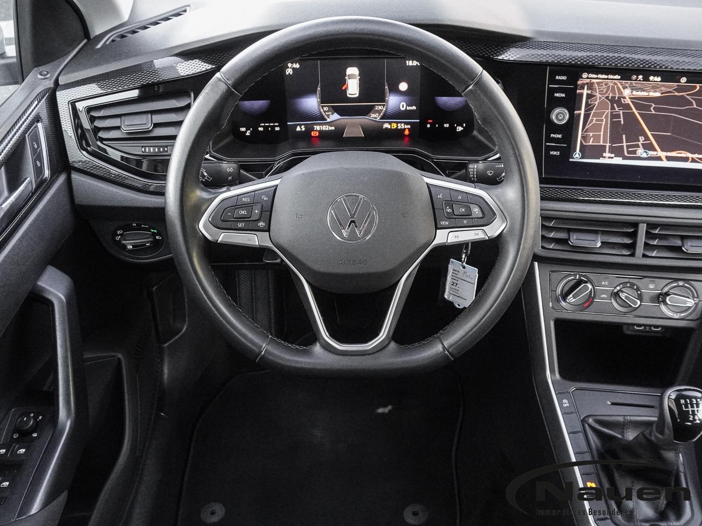 Volkswagen Polo VI 1.0 Life Navi LED Apple CarPlay Android, миниатюра 9