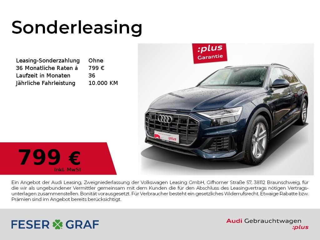 Audi Q8 55TFSI /LED/Leder/adAIR/ACC/Kamera