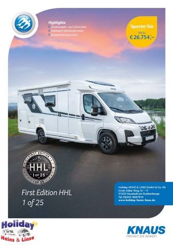 Knaus Van TI 650 MEG First Edition HHL 1of25 Linie: Fi