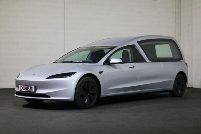 Tesla Hearse 3 Facelift Bestattungswagen Leichenwagen