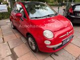 Fiat 500 Lounge-Panorama-Dach - Fiat 500: Rot, Schiebedach