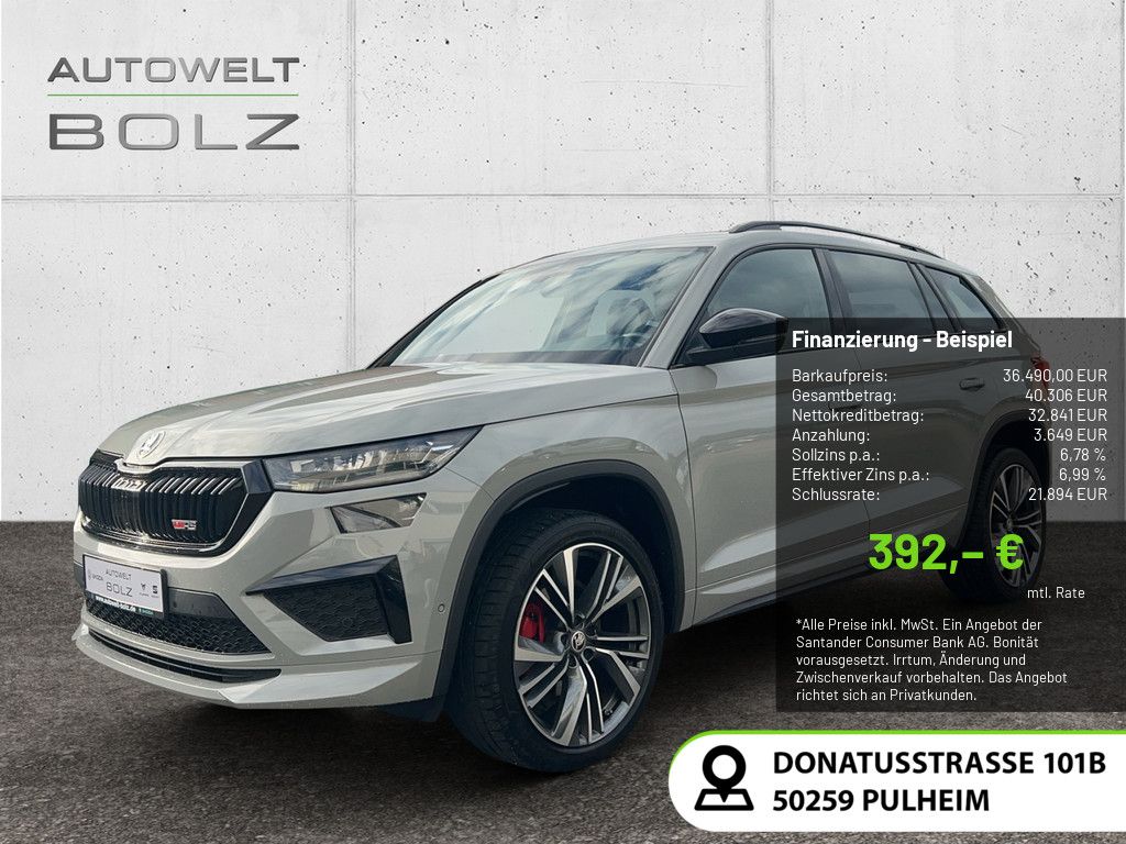 Skoda Kodiaq 2.0 TSI RS 4x4 MATRIX-LED AHK PANO KAMERA