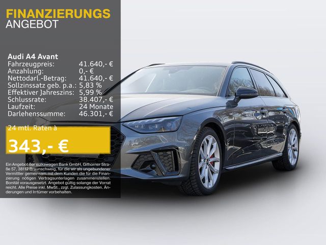 Audi A4 Avant 40 TFSI Q 2 x S LINE LM19 KAMERA NAVI+