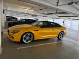 BMW 650i Cabrio - schwarz mit gelber Folie - gebrauchte BMW 650 aus dem Jahr 2015