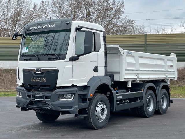 MAN TGS 33.440 6x4 /Euro6 3-Seiten-Kipper EuromixMTP