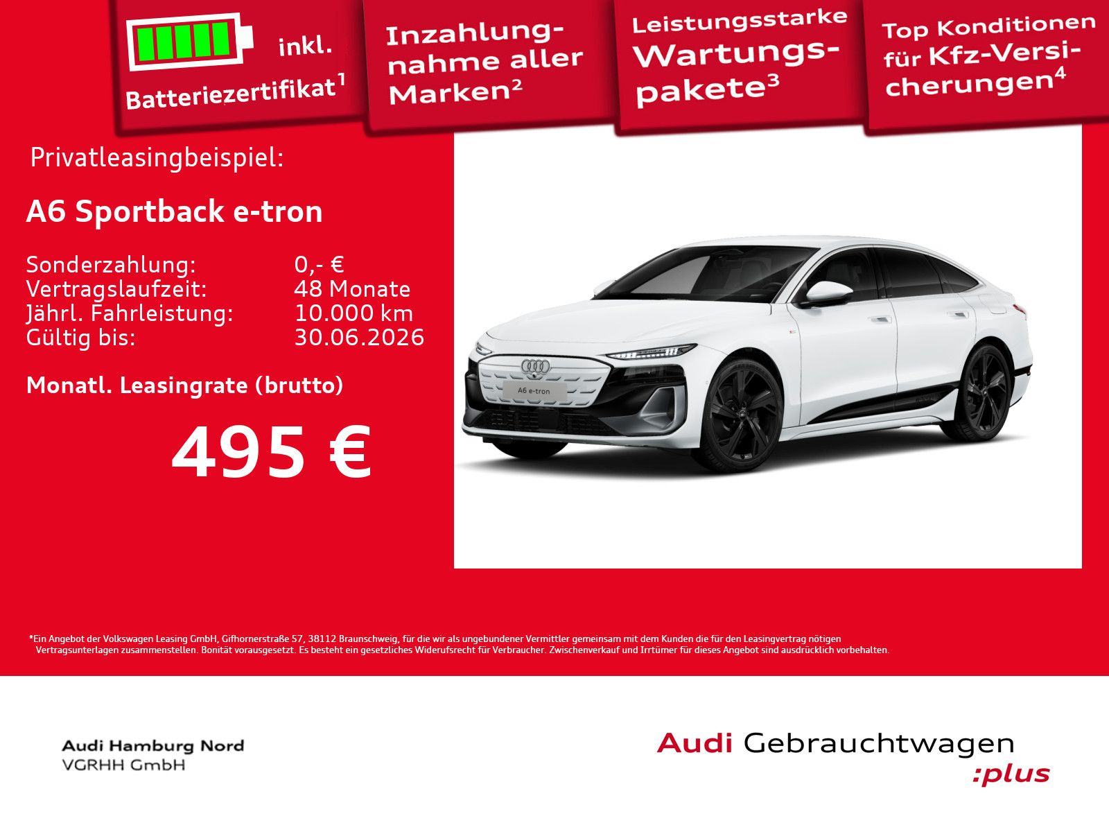 Audi A6 Sportback e-tron S line AHK Matrix ACC Memory