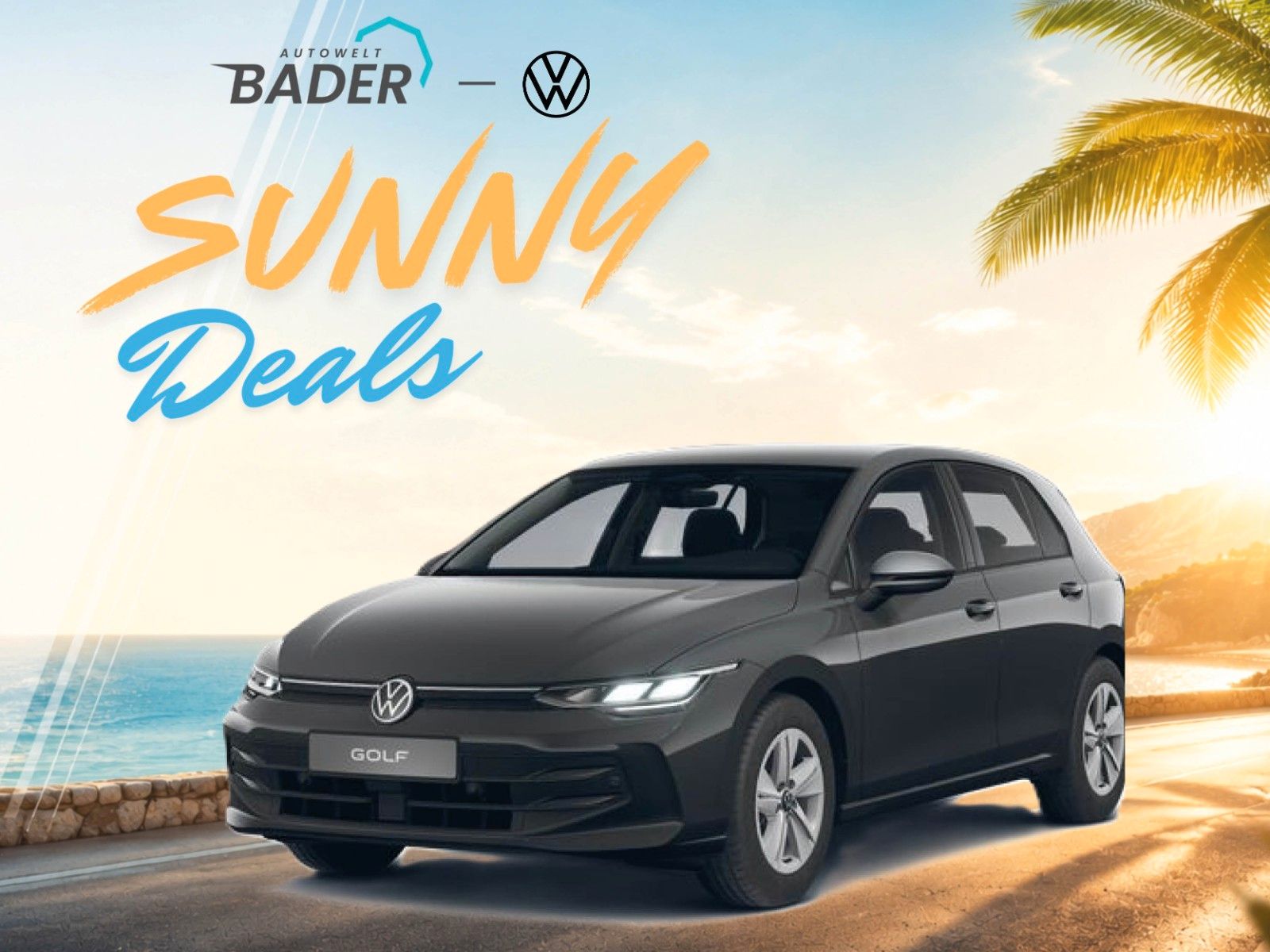 Volkswagen Golf Life "Sunny Deals" AUTOWELT-BADER!