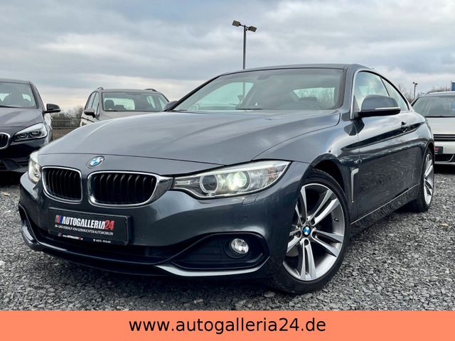 BMW 420i Aut. SPORT LINE Navi Xenon Leder AH M SPORT