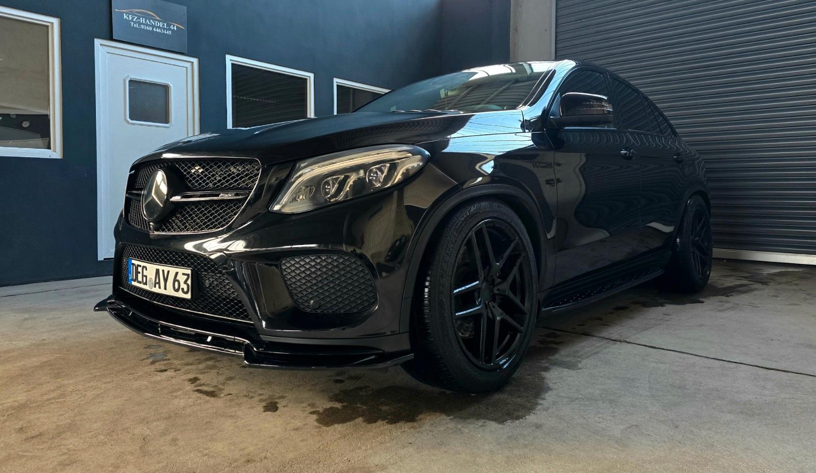 Mercedes-Benz GLE 500 AMG COUPE 4MATIC-TIEF-BREIT-LAUT-TOP ZST