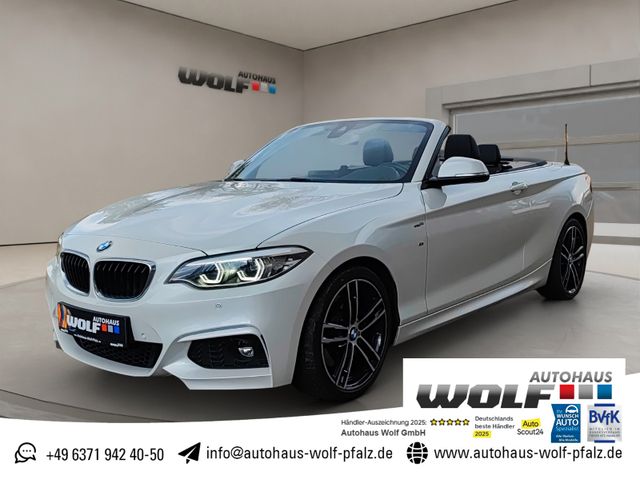 BMW 230i Cabrio M Sport Harmann Kardon~Fernlicht~VZE