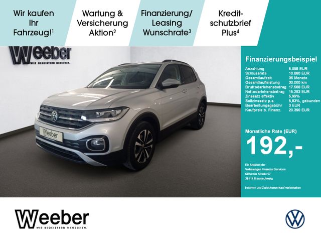 Volkswagen T-Cross 1.0 TSI United AHK LED Kamera PDC LM