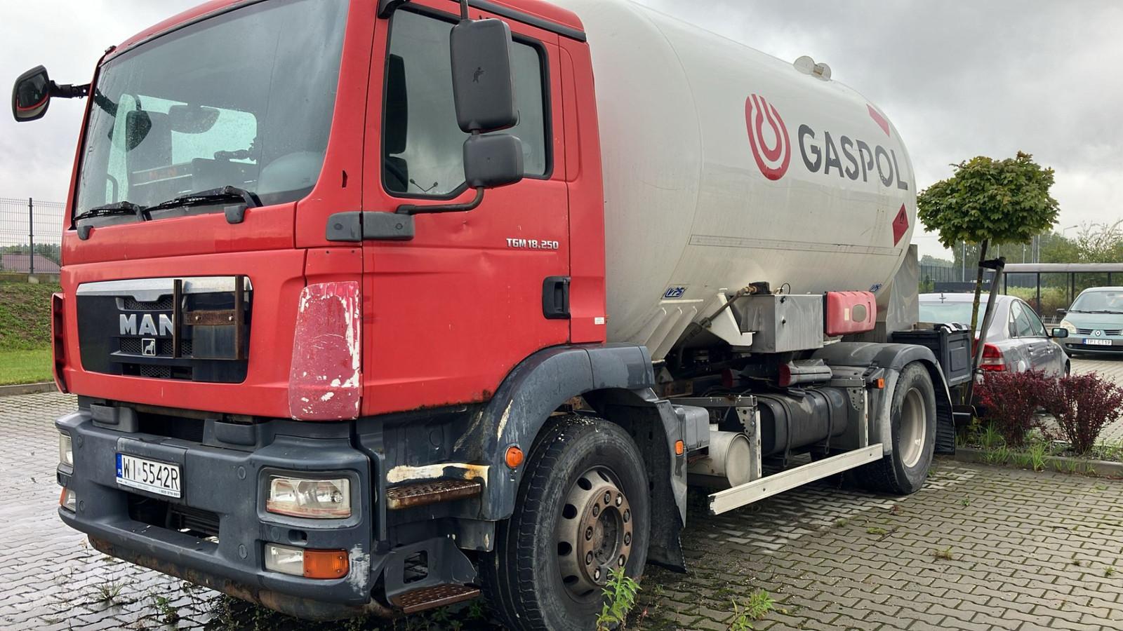 MAN TGM 18.250 4x2 15412 Liter Gas tank truck ID 2.1