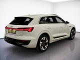Audi Q8 e-tron ADVANCED QUATTRO 55 AHK.MATRIX.LEDER.K - weiße Audi Q8 e-tron