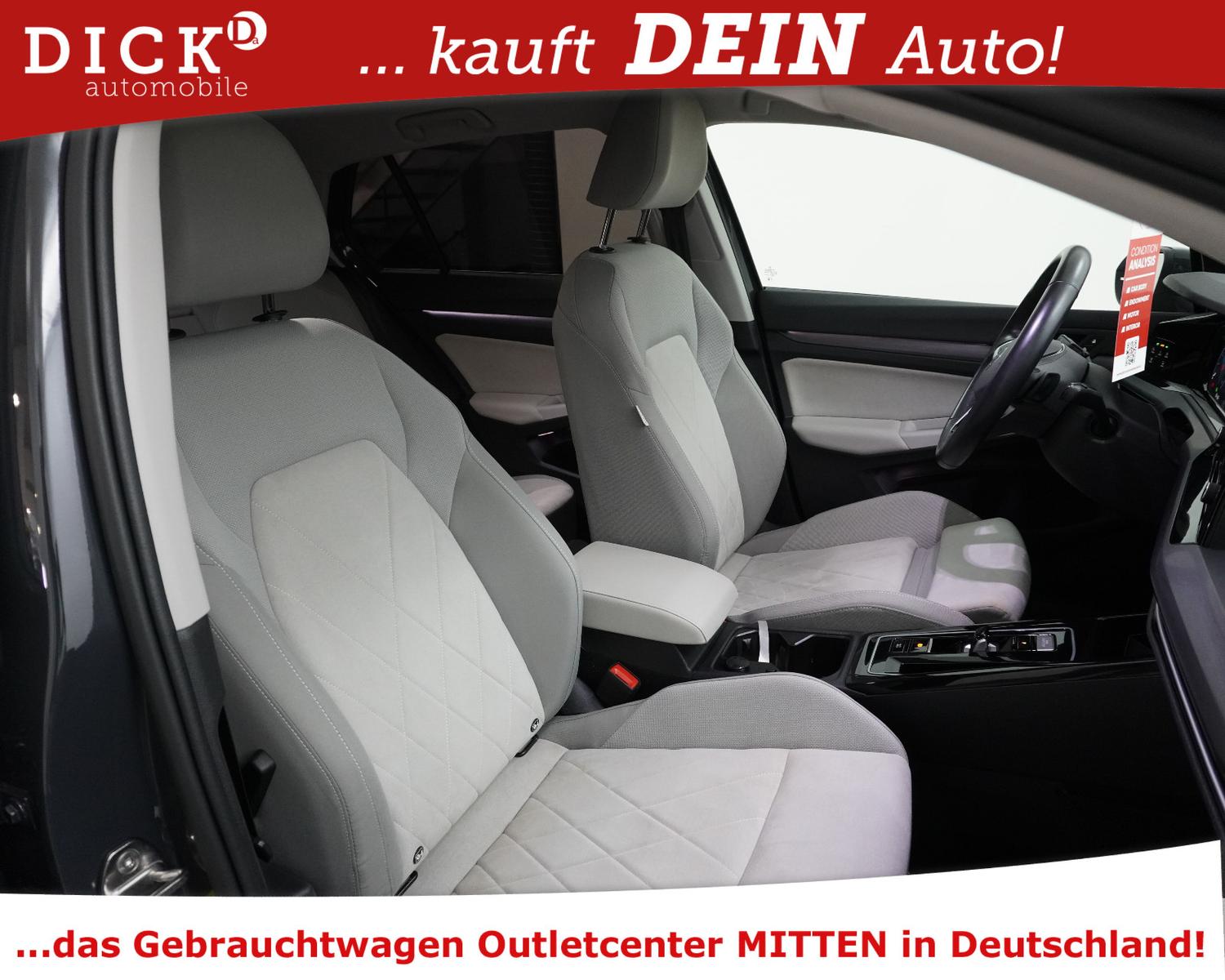 Volkswagen Golf VIII 1.5 eTSI Style MEMO+MASS+KAM+ACC+VIRTU, миниатюра 17