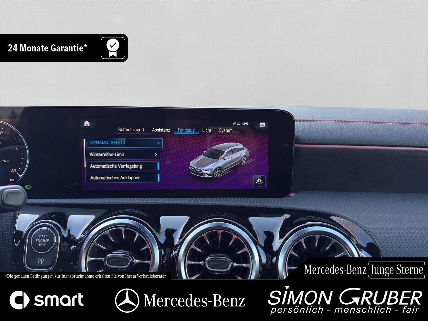 Fahrzeugabbildung Mercedes-Benz CLA 250 SB AMG Night Panorama AHK Kamera LED