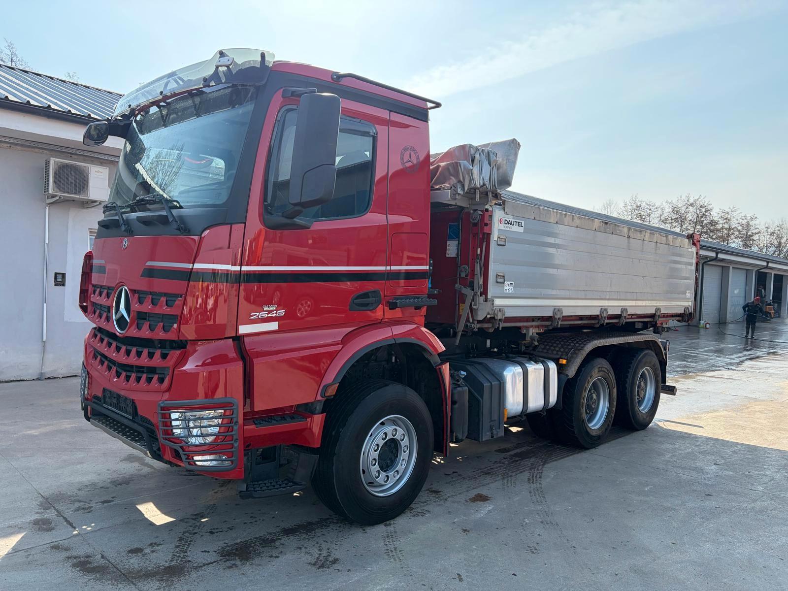 Mercedes-Benz AROCS 2646 EUR6 FERNBEDIENTE PLANE