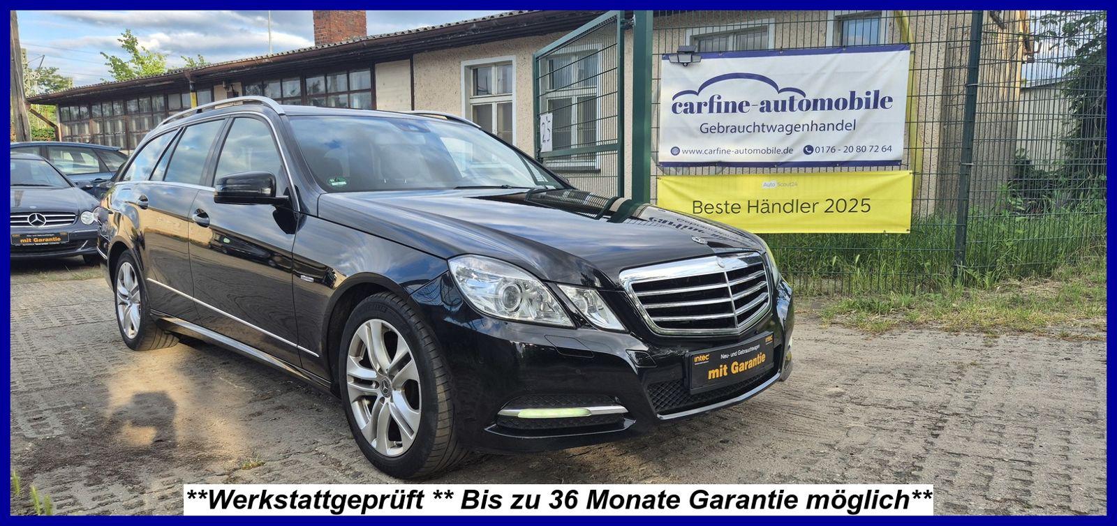 Mercedes-Benz E 350 CDI Avantgarde Scheckheft HU:NEU+GARANTIE