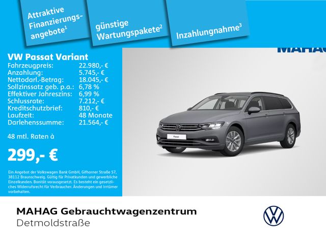 Volkswagen Passat Variant Business 2.0 TDI LED Navi ParkPil