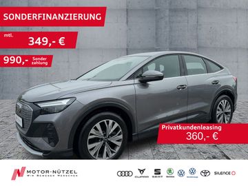 Audi Leasingangebot: Audi Q4 Sportback 35 e-tron LED+NAV+APP+SHZ+GRA+PDC