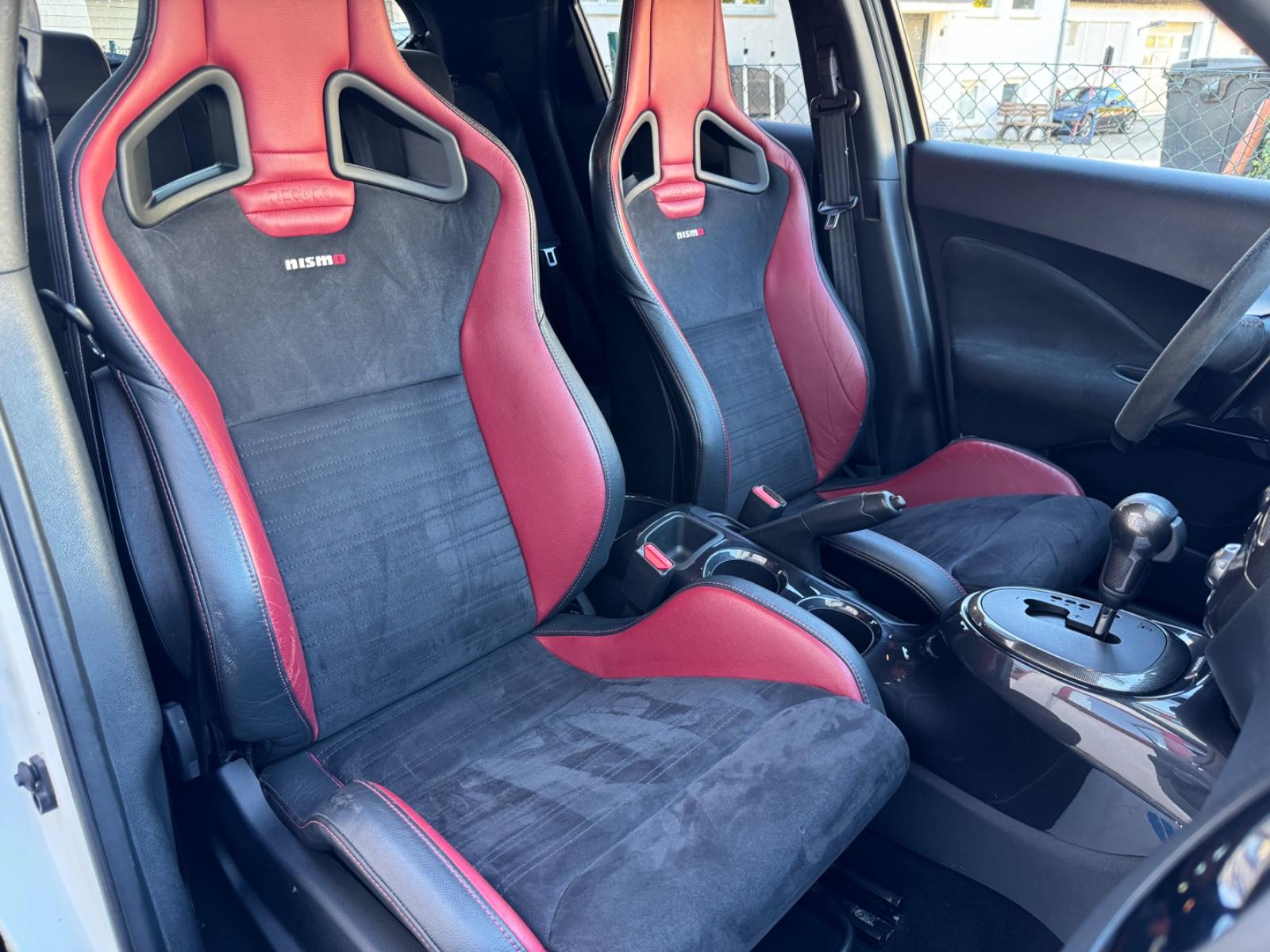 NISSAN JUKE NISMO RS 4X4 AUT.~NAVI~CAMERA~RECARO~18" | 213 ch | BVA | PACK SPORT | VOLANT EN CUIR