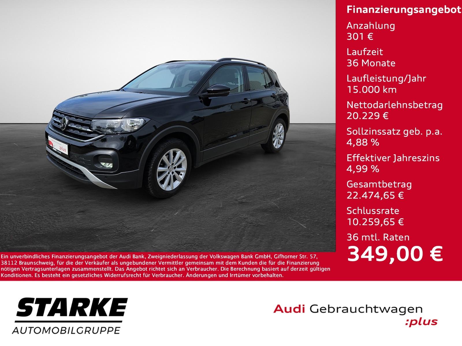 Volkswagen T-Cross 1.0 TSI Life  PDC LM Tempo Klima