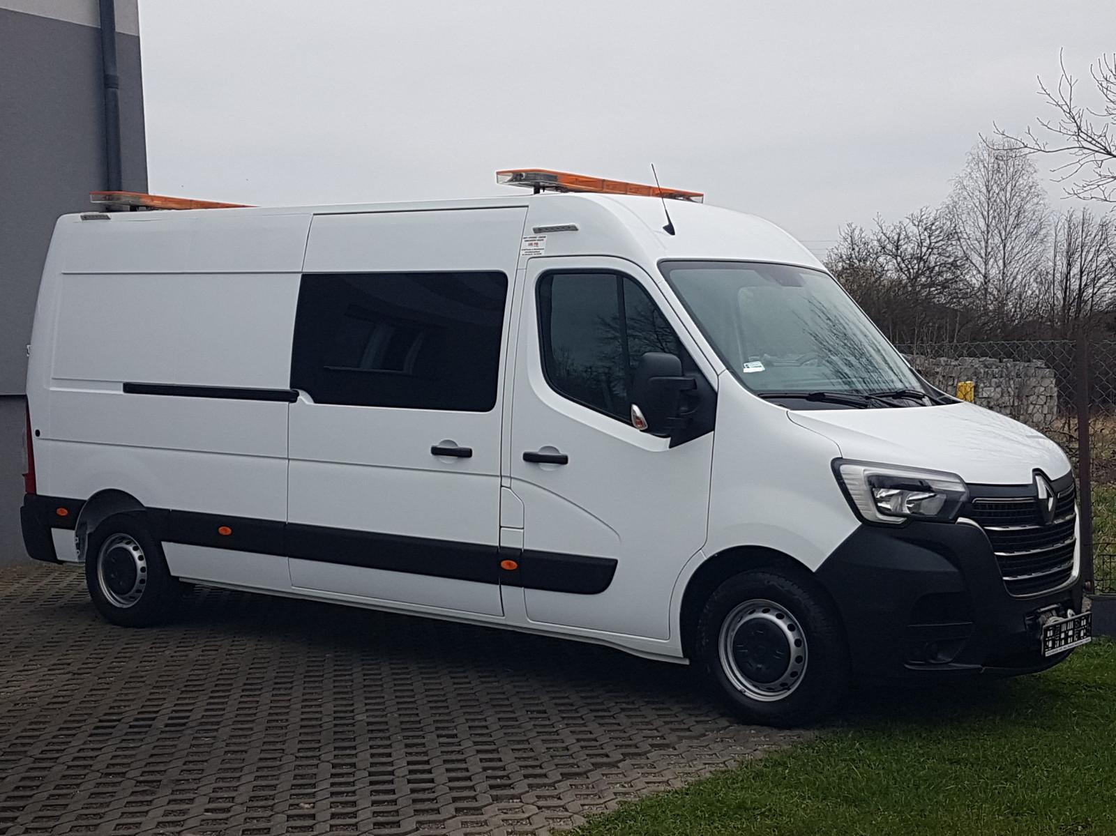 Renault MASTER 6OSÓB L3H2 6SEATS BRYGADÓWKA