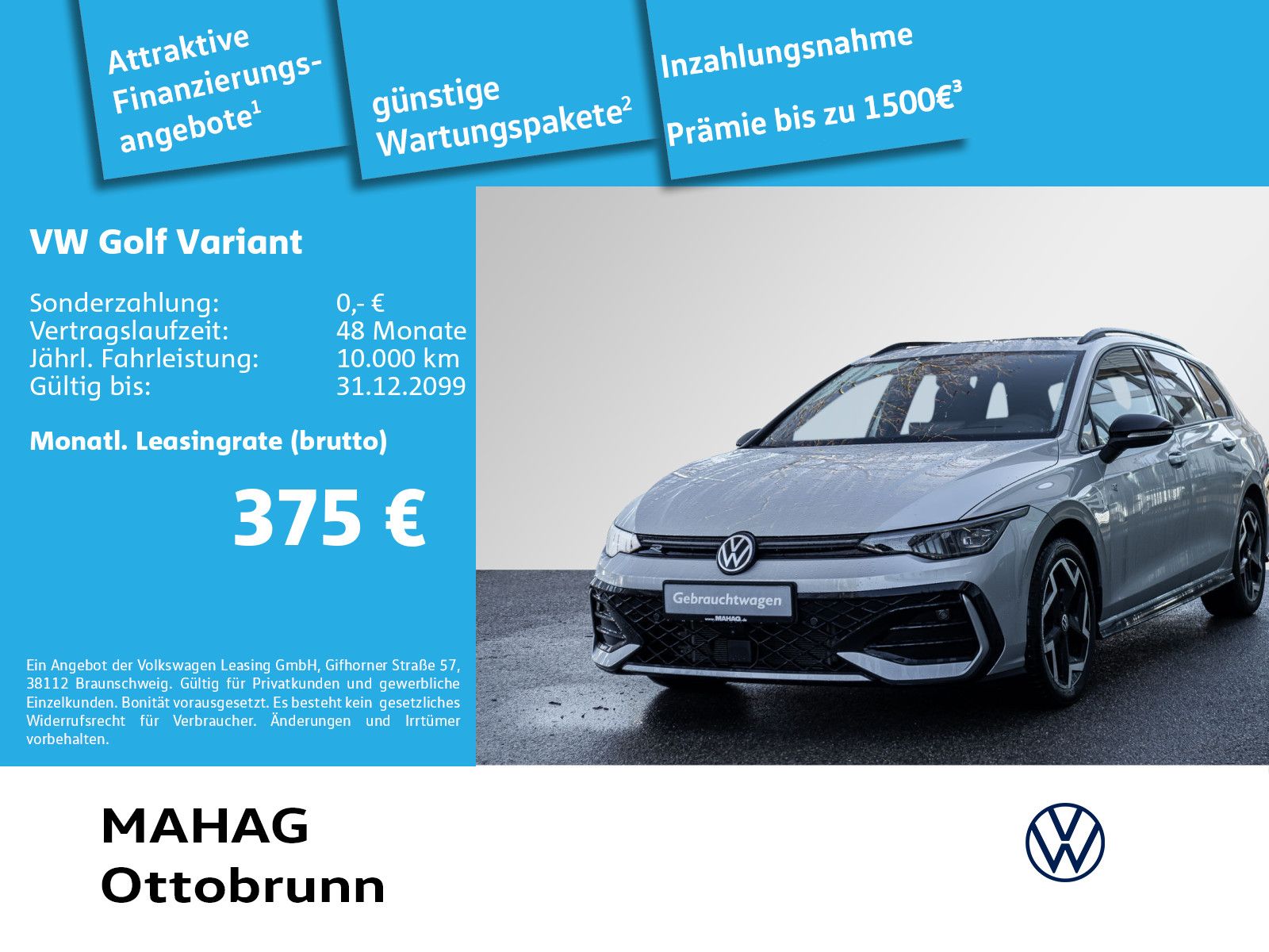 Volkswagen Golf VIII Variant 2.0 TDI R-Line BlackStyle AHK