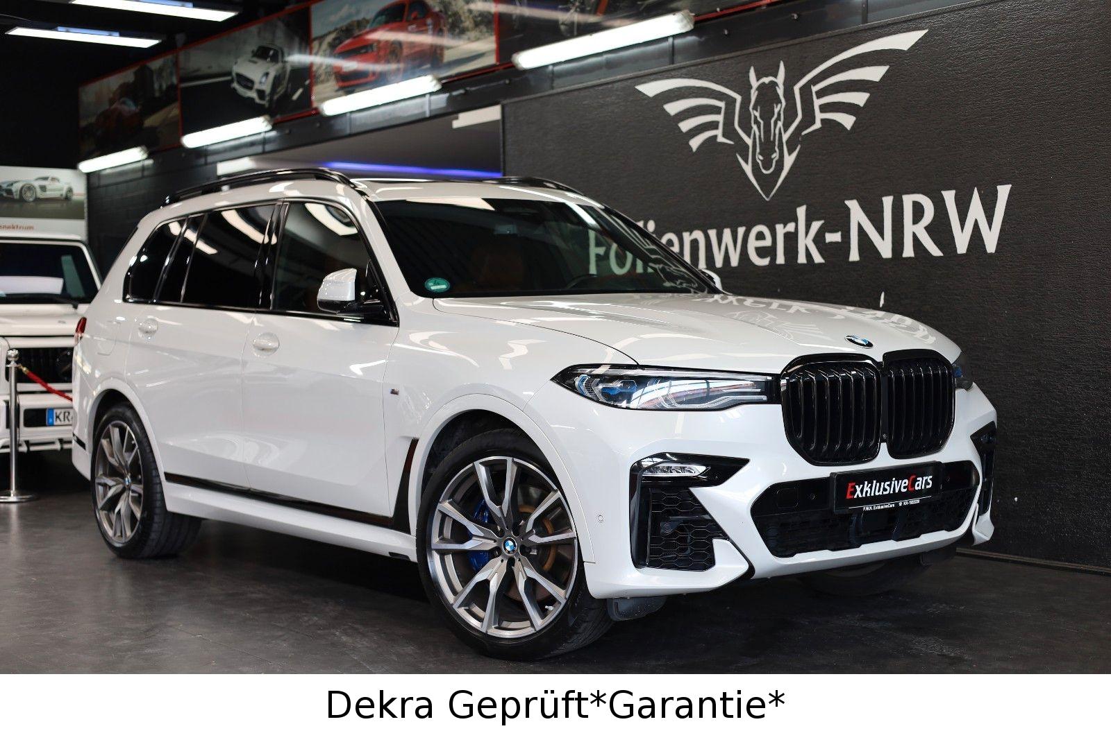 BMW X7 M50 d*Exklusiv-Pak*6xSitzer*TV*AHK*Pano*Laser
