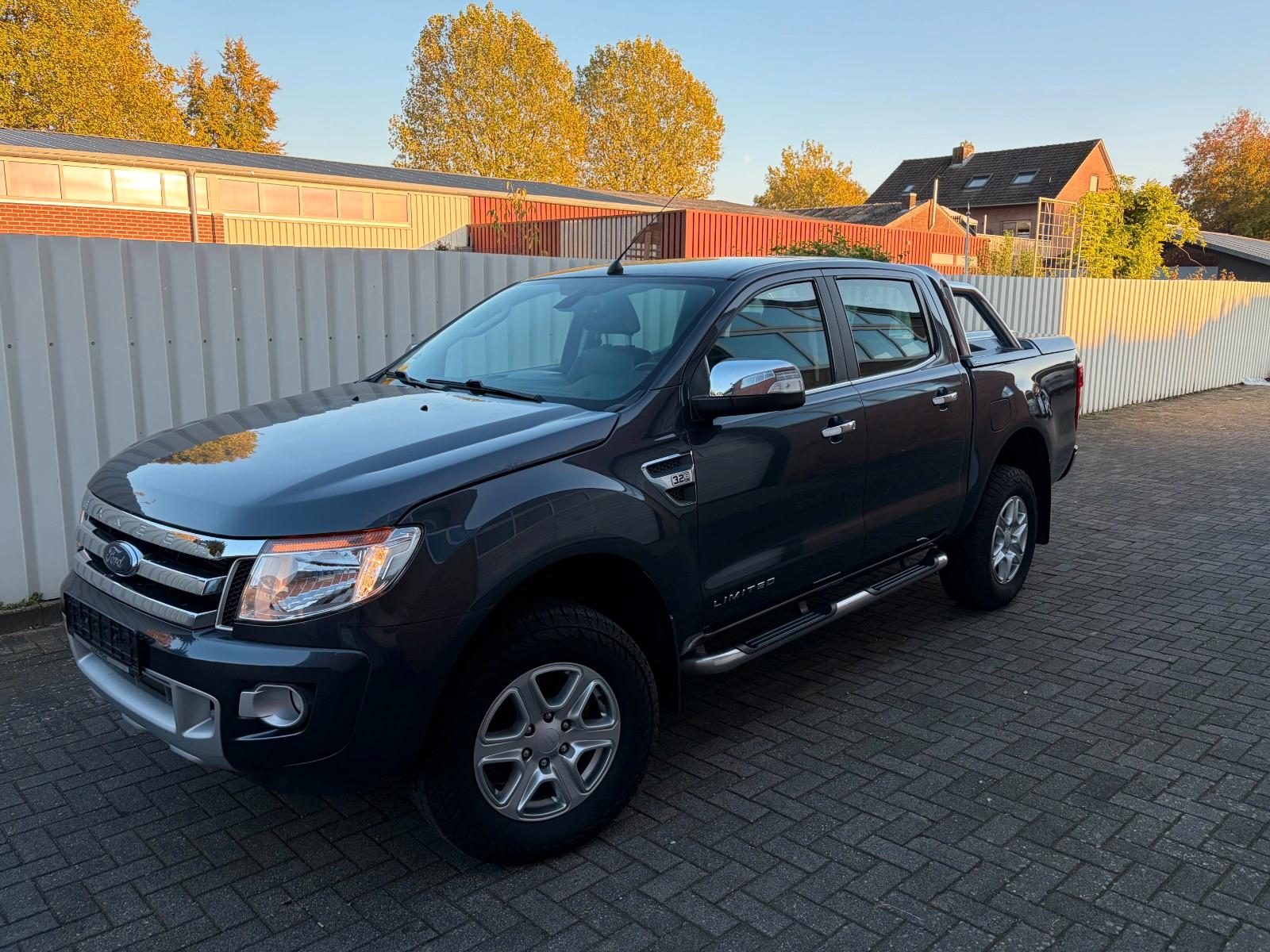 Ford Ranger 3.2 TDCi 200 ch Limited Double Cabine 4x4 • Cuir • GPS • Caméra • Attelage 3,35 t