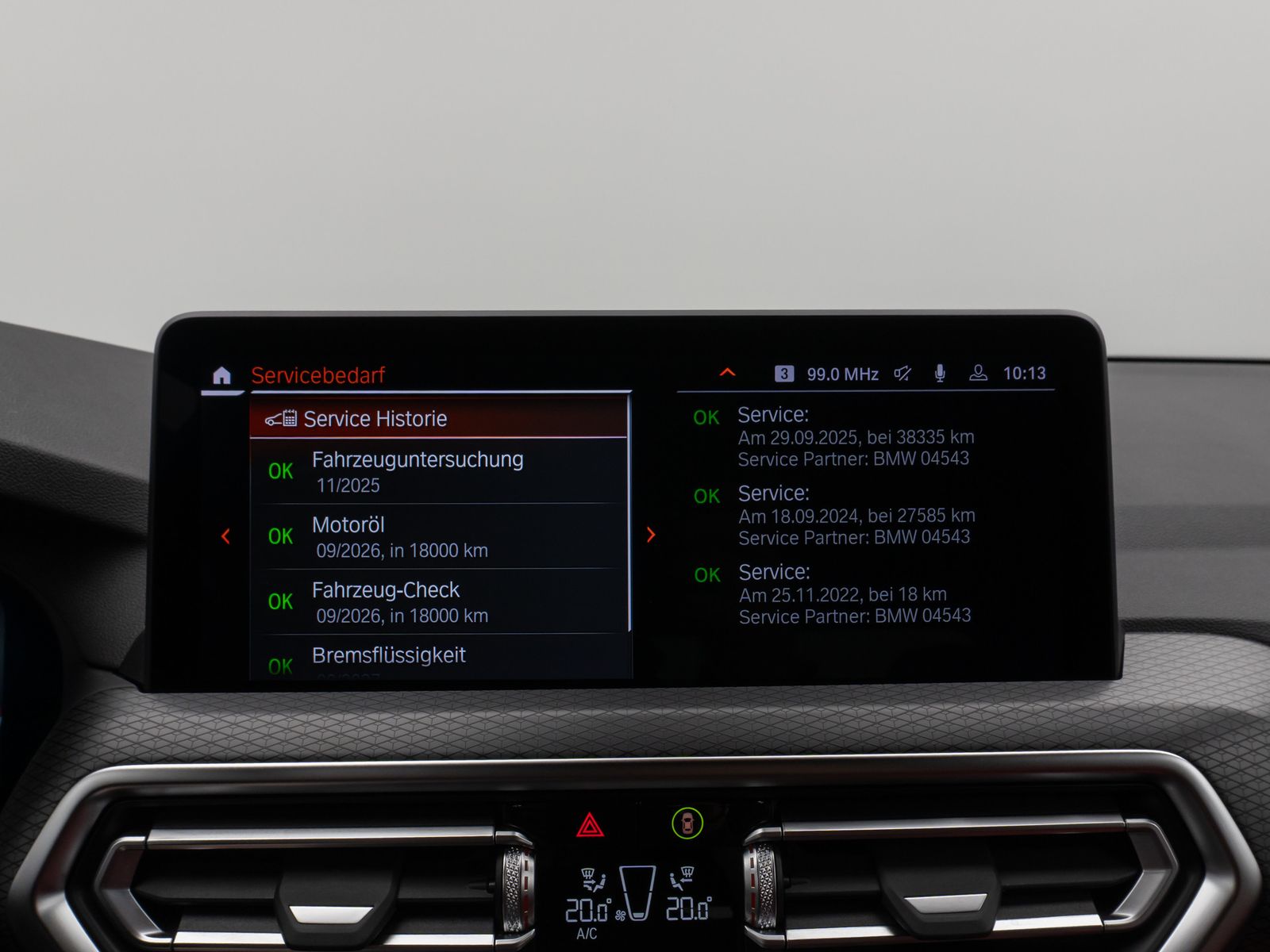 Fahrzeugabbildung BMW X3 xD20i M Sport Kamera Laser DAB HiFi Komfort