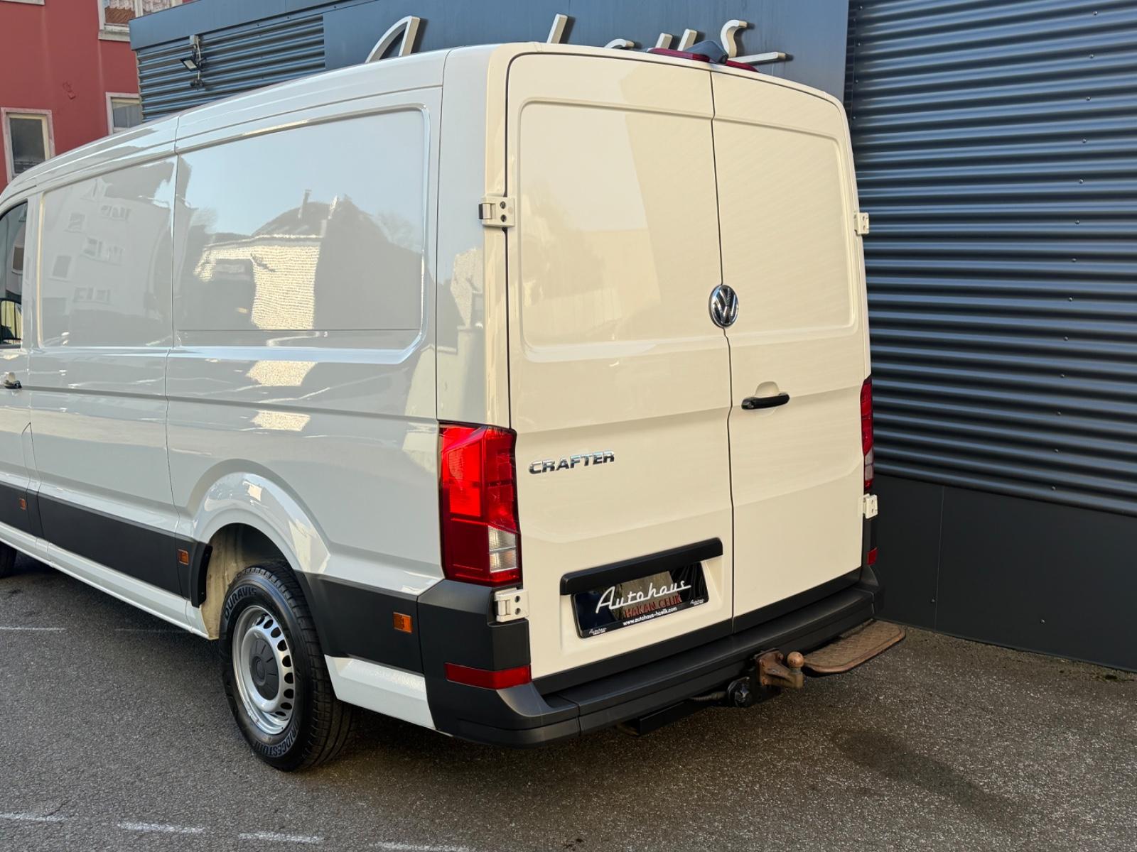 Volkswagen Crafter Kasten 30 mittellang*T-NAVI*R.KAM*AHK*, миниатюра 26