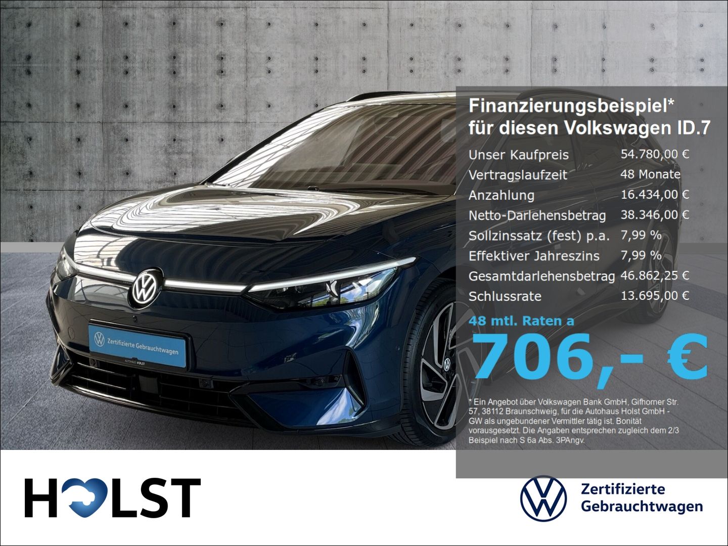 Volkswagen ID.7 Tourer Pro IQ.DRIVE MatrixLED AHK 360°CAM M