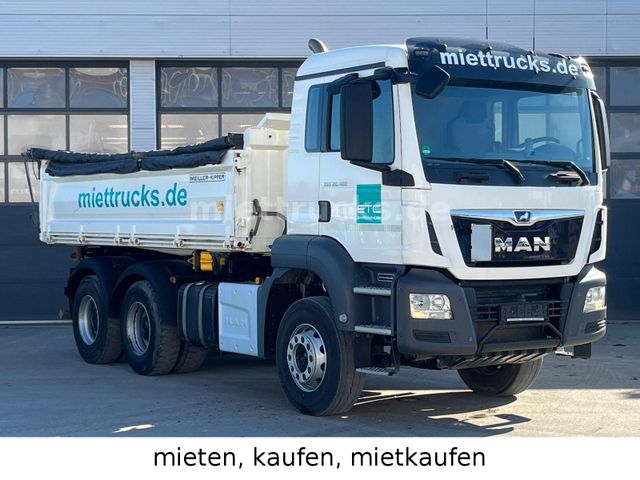 MAN 26.460 6x4 Meiller Bordmatik  1990 Euro mtl.