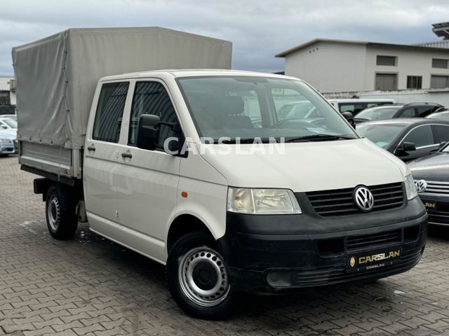 Volkswagen T5 PRITSCHE DOKA 1.HAND+6-SITZER+KLIMA+AHK+EURO4