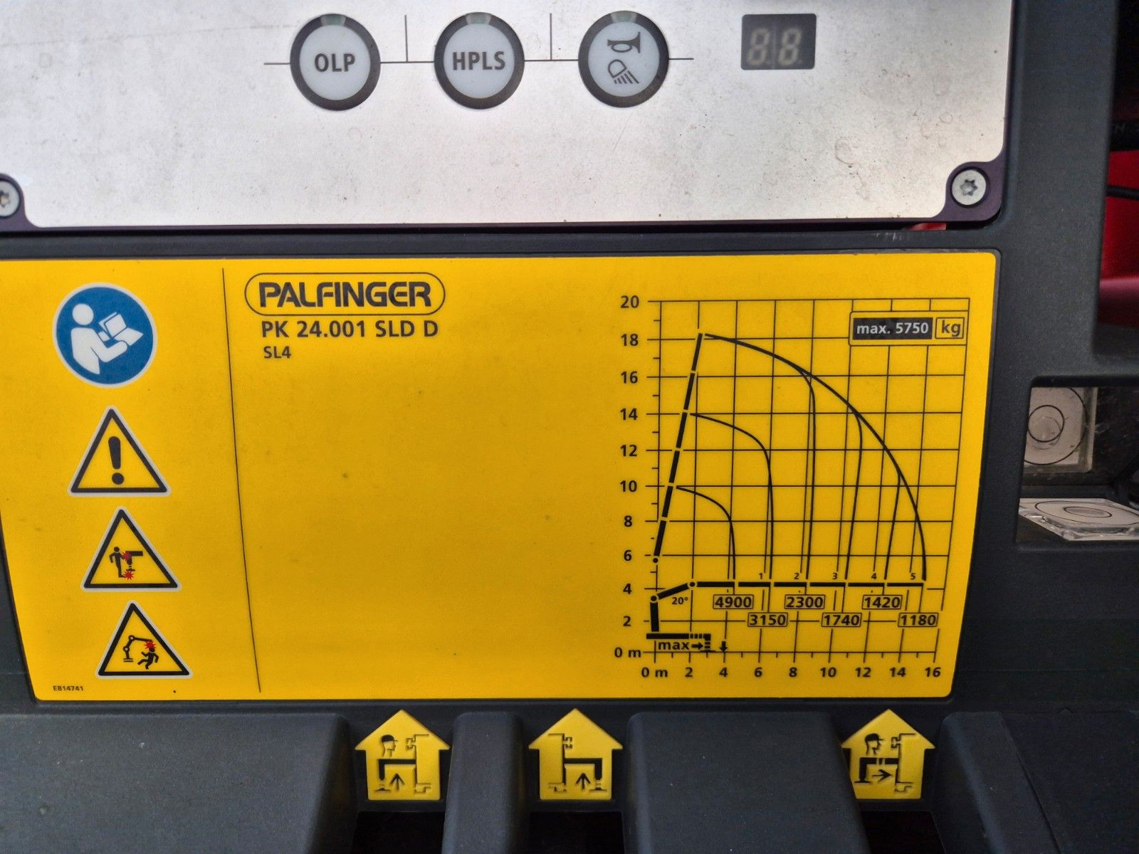 Fahrzeugabbildung MAN TGS 28.510 6x4-4 BL Palfinger PK24.001 Funk AHK