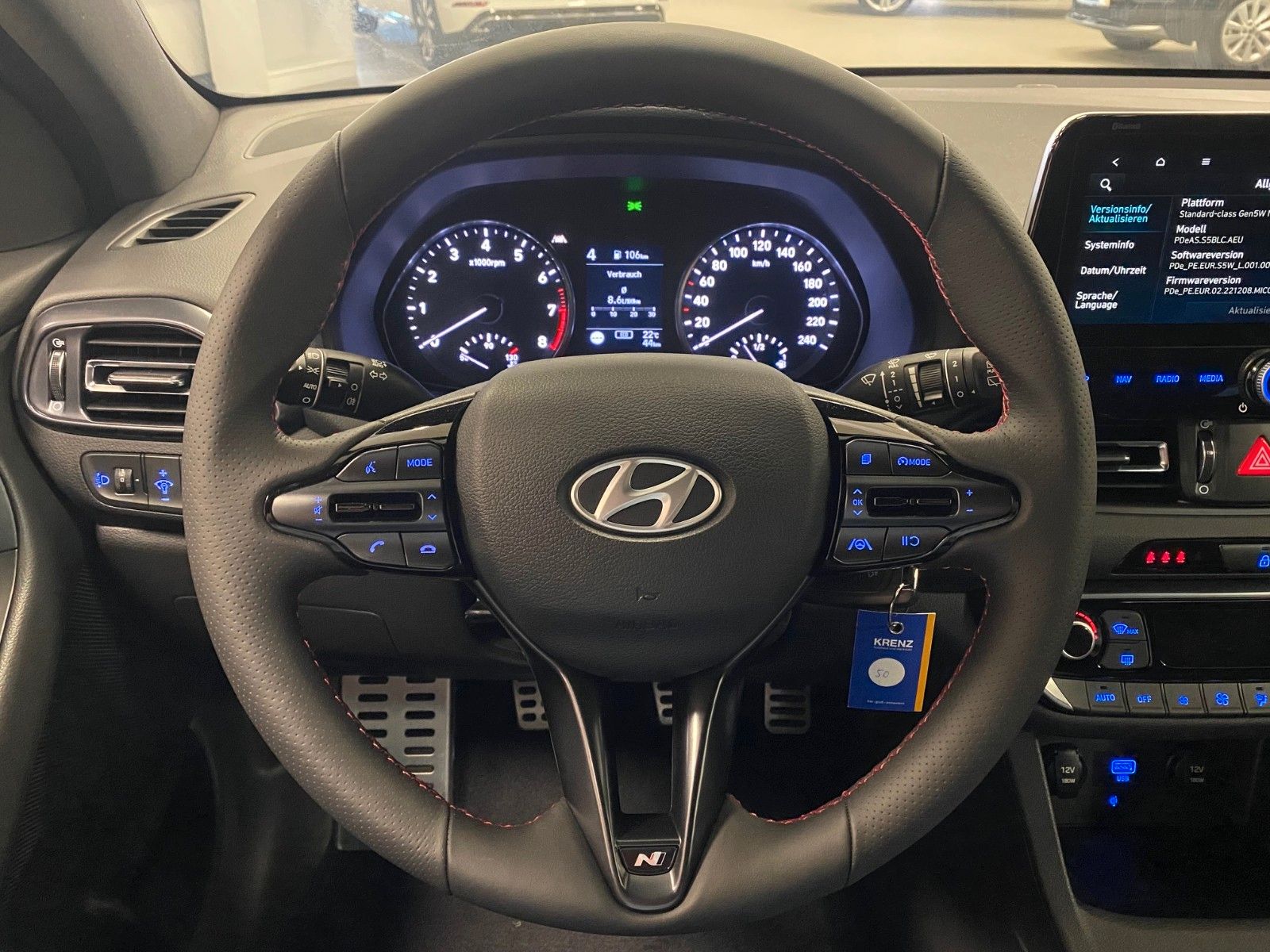 Fahrzeugabbildung Hyundai i30 1.5 T-GDI Hybrid N LineNAVIGATION+KAMERA+PDC