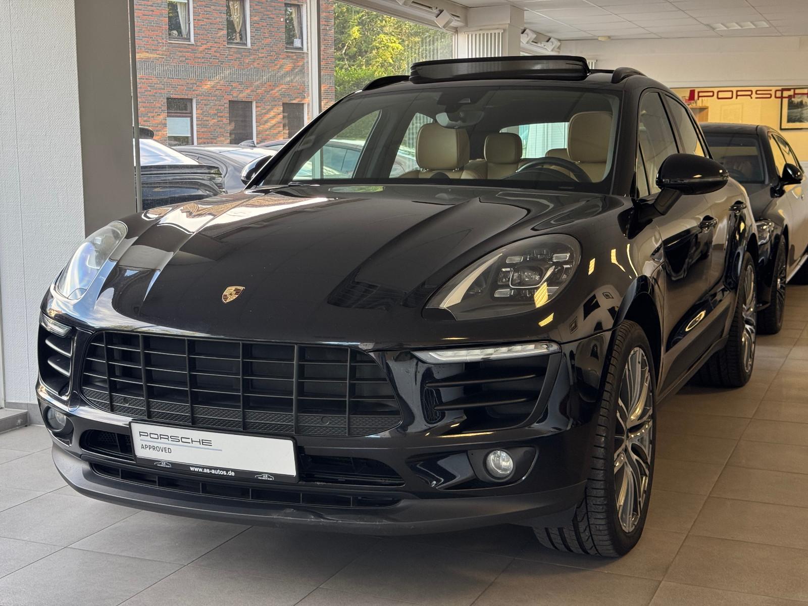 Porsche Macan S Diesel Luftfederung LED Panorama AHK R21